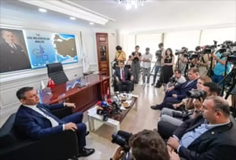 CHP Genel Başkanı Özel: Cemil Tugay Ile Ferdi Zeyrek’in Sinerjisine Güveniyorum